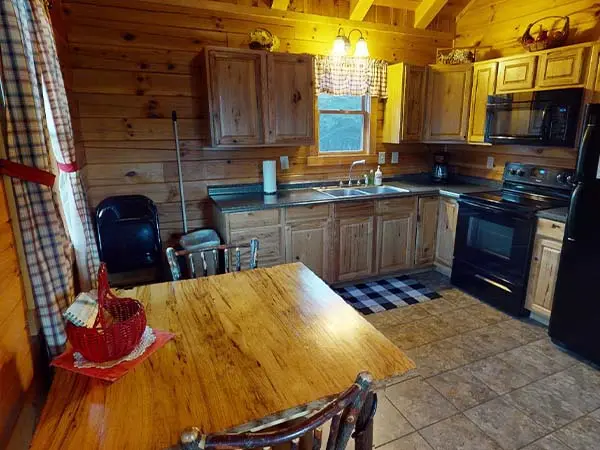 Kitchen and dining room